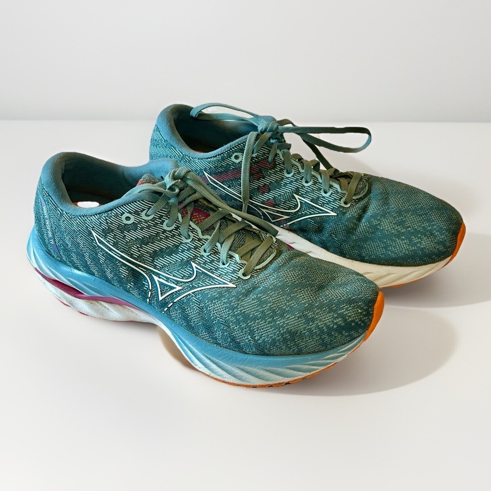 Mizuno Women's Wave Inspire 19 Running Shoes, Provincial Blue, Size 9